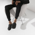 Dámské/pánské žabky Birkenstock Boston Black oil leather narrow narrow (0059463) 37