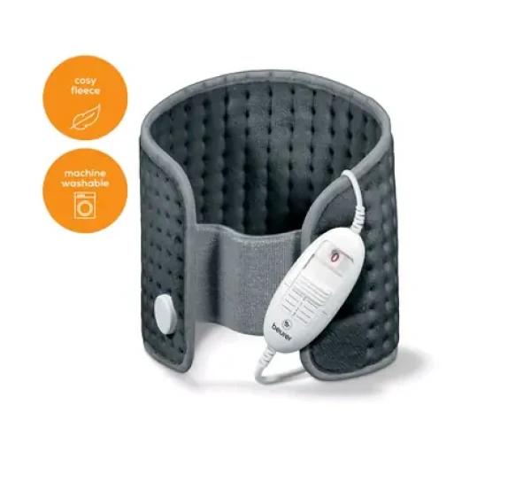 BEURER HK 49 šedá / Vyhřívací dečka / 100W (4211125213145)