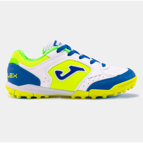 Dětské turfy Joma TOPFLEX 2402 White Royal Velikost bot: 37