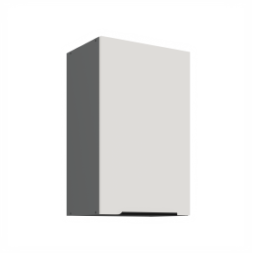 Horní skříňka Aria ANT 45 G-72 1F Barva korpusu: Antracit, Barva dvířek: WH - Crystal white AFM