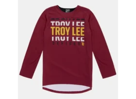 Troy Lee Designs Ruckus Spun pánský dres 3/4 rukáv Oxblood vel. XL