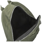 Stylový dámský textilní batoh Dinara, zelený