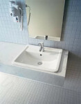 DURAVIT - Starck 3 Umyvadlo nábytkové 560x465 mm, s 1 otvorem pro baterii, bílá 0302560000