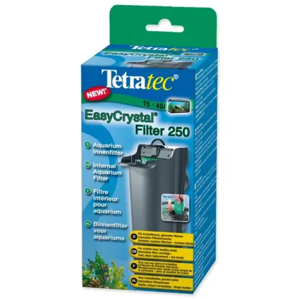 TETRA Filtr EasyCrystal Box 250 / Vnitřní filtr / 250 l/h / pro akvária 14-40 l (A1-151567)