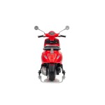 Mamido Dětský elektrický skútr Vespa ROMA červený