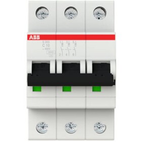 ABB 2CDS253001R0104 S203-C10 elektrický jistič 3pólový