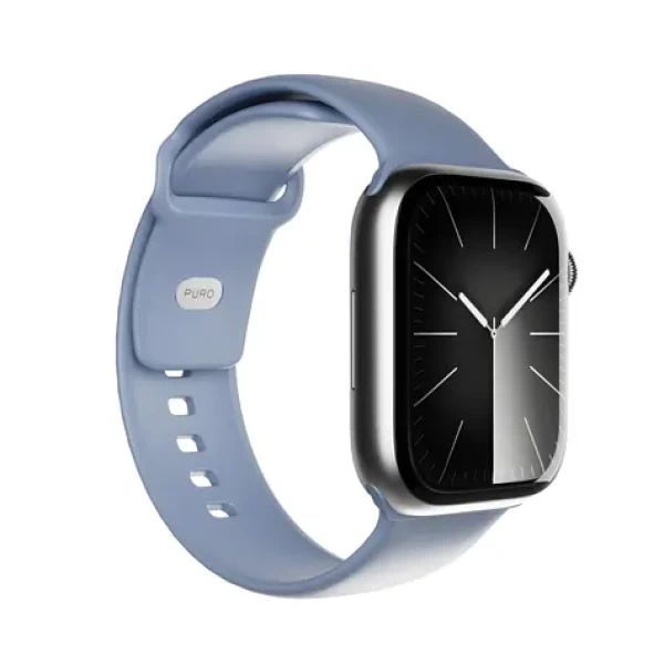Puro ICON modrá / Řemínek pro Apple Watch / 38/40/41/42 mm / Silikon