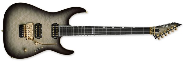 ESP E-II M-II QM Black Natural Burst