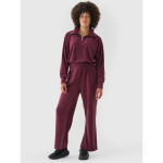 Dámská velurová mikina bez kapuce 4F 4FRAW24TSWSF2054-60S XL