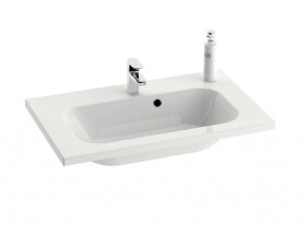 RAVAK - Chrome Umyvadlo 70x49 cm, s 1 otvorem pro baterii, bílá XJG01170000