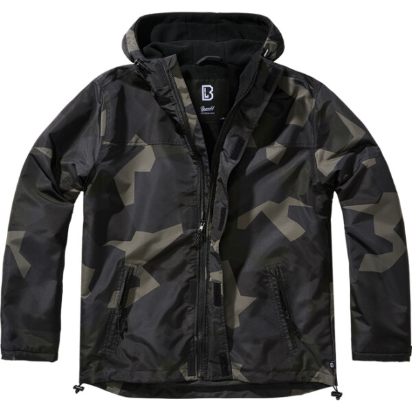 Brandit Bunda Windbreaker Frontzip švédská M90 darkcamo 5XL