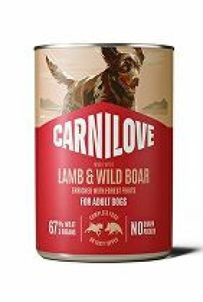 Carnilove Dog Can Paté Lamb&Wild Boar 400g