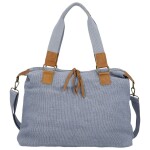 Stylová textilní kabelka na rameno Sofie, modrá