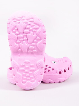 Yoclub Dívčí boty Crocs Sandals Pink