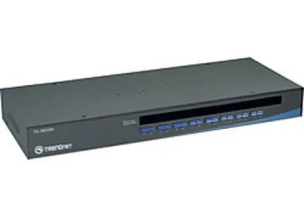 TRENDnet KVM Switch 16-port USB/PS2 19" / KVM switch / 16 portů / VGA / max. 2048x1536 / 1U rack (TK-1603R)