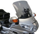 Honda Gl1800 Goldwing 01-17, F6B Goldwing Bagger 13-17 (Bez Větráků) Powerblade - nastavitelný plexi štít - Čiré