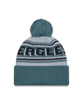 New Era Pánská zimní čepice Philadelphia Eagles NFL Pom Wordmark