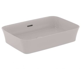 IDEAL STANDARD - Ipalyss Umyvadlo na desku, 55x38 cm, s přepadem, Concrete E2078V9