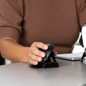 R-Go Twister / Ergonomická bezdrátová myš / obouruční / 2400 DPI / Bluetooth 5.0 / 3 tlačítka (RGOTWBMWLBL)