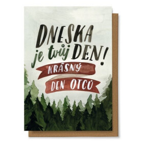 Přání Dnes je tvůj den! Krásný den otců