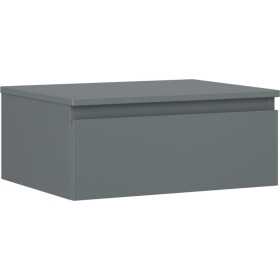 MEXEN/S - Orio koupelnová skříňka pod umyvadlo 60 cm s deskou, 1 šuplík, grafit mat 91A10-06023-1-BFC66
