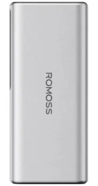 Romoss PPU10 10000mAh stříbrná / Powerbanka / 130W / 2x USB-C + 1x USB-A (PPU10-128-S533H)