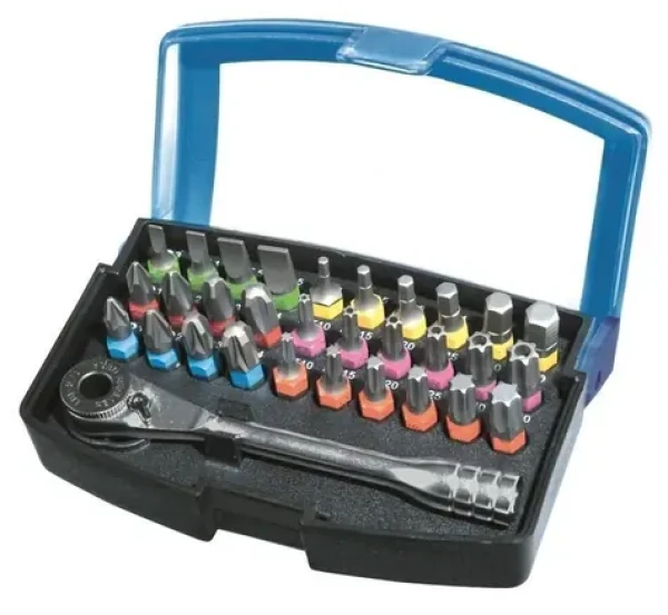 NAREX Sada bitů 1/4" s ráčnou 31dílů (NA443000918)