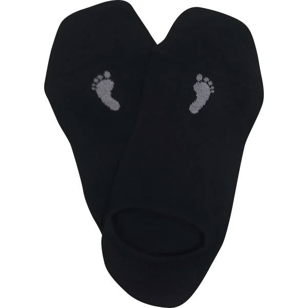 VOXX Ponožky anatomicky tvarované BAREFOOT SNEAKER neviditelné ČERNÉ (3 páry) 39-42 120008