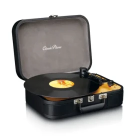 Lenco TT-116BK černá / Gramofon v kufříku / 33 45 78 RPM / BT / RCA / repro (TT-116BK)