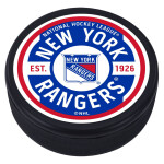 Mustang Puk New York Rangers NHL Gear Textured Puck