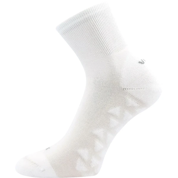 VOXX Ponožky sportovní bambusové BENGAM s masážním chodidlem BÍLÉ 35-38 119071