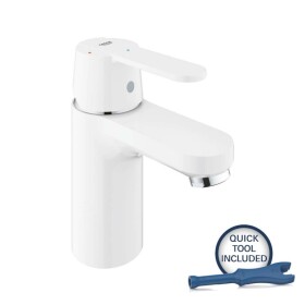 GROHE - Get Umyvadlová baterie s výpustí Push-Open, měsíční bílá 23586LS0