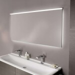 GEBERIT - Xeno 2 Zrcadlo 160x71 cm s LED osvětlením a vyhříváním 500.204.00.1