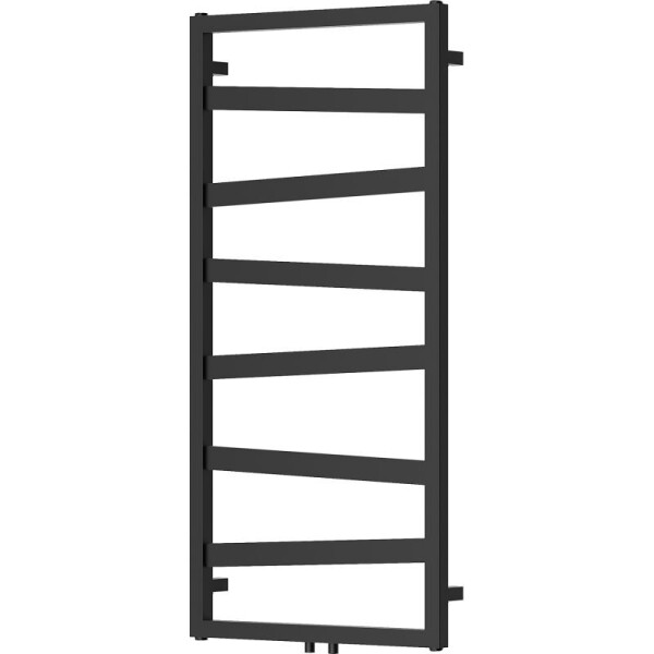 MEXEN - Zoom otopný žebřík/radiátor dekorativní 1100 x 530 mm, 376 W, černá W130-1100-530-00-70