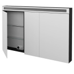 Dřevojas - Třídveřová galerka AIR GA3OE 130 - N03 Graphite 240042