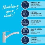 GROHE - QuickFix Start Dřezová baterie s výsuvnou sprškou, chrom 30531001