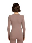 ICEBREAKER Wmns 260 Zoneknit Seamless LS Crewe, Summit (vzorek) velikost: S