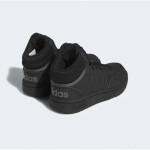 Unisex junior kotníčková obuv Hoops Mid 3.0 K Jr HR0228 Černá - Adidas černá 38 2/3