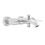 Vanová baterie SAT Aurum bez sprchového setu 150 mm chrom SATBAUR222CR SATBAUR222CR