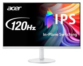 23,8" Acer SA243YGOwi bílá / Monitor / IPS / FHD / 120 Hz / 1 ms / FreeSync / HDMI / VGA (UM.QS3EE.004)