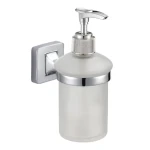 MSV LUCCA nástěnný dávkovač chromovaný zinek / 200 ml (3700703957652)