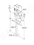 IDEAL STANDARD - ProSys Set předstěnové instalace, klozetu a sedátka Strada II, tlačítka Oleas M2, Aquablade, SoftClose, chrom ProSys80M SP99