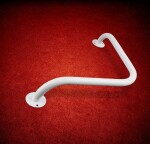 OLSEN SPA - Madlo - zalomení 90° - Barva - Bílá OLBMP3030B