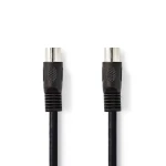 Nedis DIN Audio kabel DIN 5pinová (M) - DIN 5pinová (M) 3.00 m černá (CAGL20000BK30)
