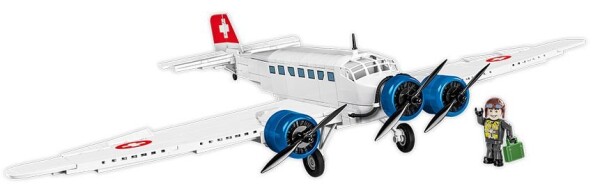 Stavebnice COBI II WW Junkers JU 52/3M, 542 kostek, 1 f