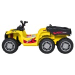 Mamido Dětská elektrická čtyřkolka Quad Sport TX ATV žlutá