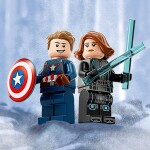 LEGO® Marvel 76260 Black Widow Captain America na motorkách