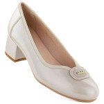 Dámské semišové zateplené ažurové boty khaki Potocki 12522 38