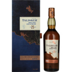 Talisker Single Malt Whisky 25y 45,8% 0,7 l (tuba)