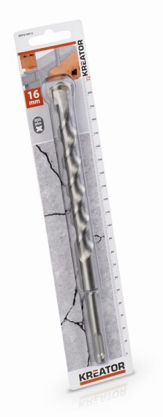 Vrták SDS PLUS do betonu 16x210 mm Kreator KRT010912